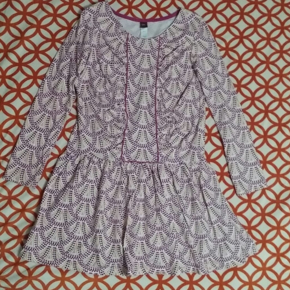 "Jugendstil" long sleeve dress from tea collection